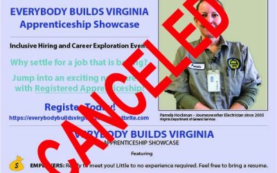 Canceled – Everybody Builds Virginia Apprenticeship Event
