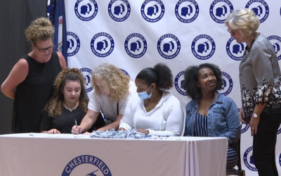 This Signing Day ceremony honors Chesterfield teens who landed jobs after high school
